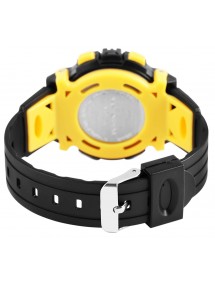 Czarno-żółty sportowy zegarek cyfrowy XINJIA