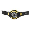 Reloj digital deportivo XINJIA negro y amarillo