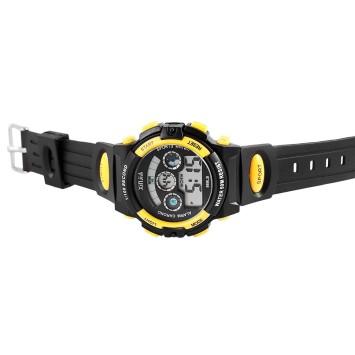 Sport digital watch XINJIA black and yellow 2410006-003 XINJIA 19,90 €