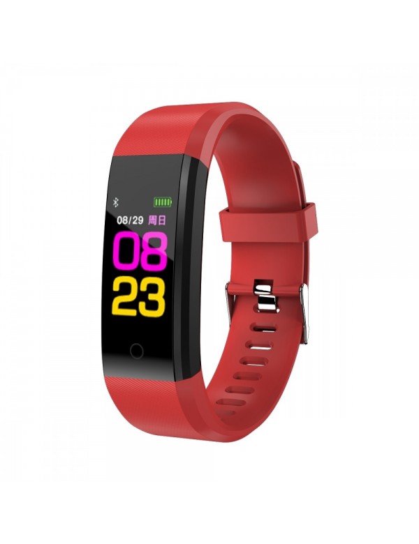 B05 TimeTech USB Bluetooth Fitness Tracker - Rojo