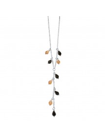 Collier en Argent et perles en cristal de Swarovski bicolore 3170233 Laval 1878 26,00 €