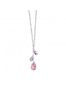 Swarovski Crystal Necklace Pink and White and Silver 3170226 Laval 1878 29,90 €