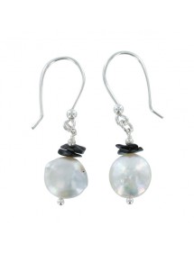 Silver and natural stone earrings 3130910 îlOcéane 12,00 €
