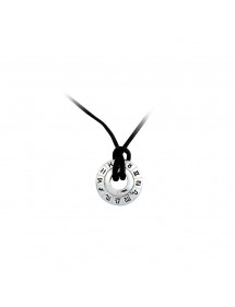 Zodiac pendant in 925/1000 silver with black cord 317588 Laval 1878 22,00 €