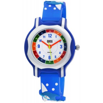 QBOS dolphin watch, dark blue silicone strap 4500024-001 QBOSS 12,00 €