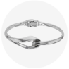 Silver bracelets for women
